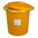 Пакет для сбора медицинских отходов 800х900 мм желтый