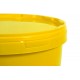 Емкость-контейнер одноразовая (желтого цвета) (для сбора органических отходов класса Б), 20,0 л., с индикатором вскрытия.